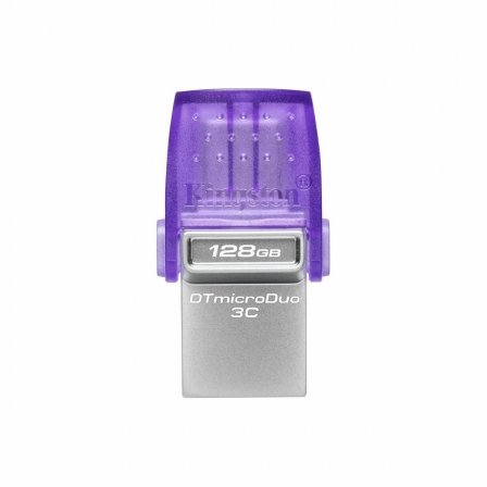 Флеш-накопичувач Kingston USB 3.2 DT microDuo 3C 128GB (Type-A/Type-C) (200Mb/s)