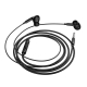 Навушники BOROFONE BM100 Pro Fuente universal earphones with microphone Black