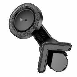 Автотримач для телефона HOCO H57 Show ring magnetic car holder(display) Black