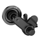 Автотримач для телефона HOCO H57 Show ring magnetic car holder(display) Black