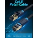 Мережевий кабель Vention Cat.8 SFTP Patch Cable 1M Black (IKABF)