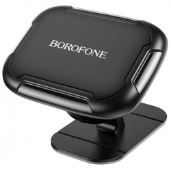 Автотримач для телефона BOROFONE BH36 Voyage center console magnetic Black