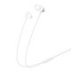Навушники Baseus Encok HZ11 Wired Earphones Moon White