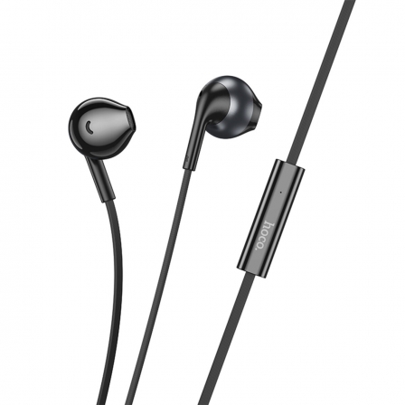 Навушники HOCO M115 Sagacious universal earphones with microphone iP Black