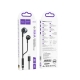 Навушники HOCO M115 Sagacious universal earphones with microphone iP Black