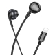 Навушники HOCO M115 Sagacious universal earphones with microphone iP Black