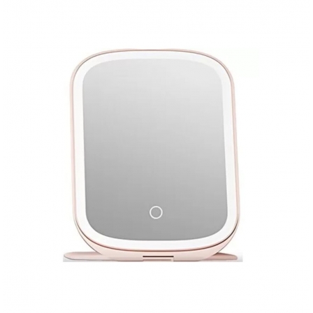 Дзеркало для макіяжу Xiaomi DOCO makeup mirror portable foldable Pink