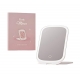 Дзеркало для макіяжу Xiaomi DOCO makeup mirror portable foldable Pink