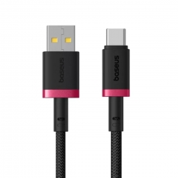 Кабель Baseus Dura Series Fast Charging Cable USB to Type-C 60W 2m Red+Black