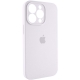Чохол для смартфона Silicone Full Case AA Camera Protect for Apple iPhone 14 Pro Max 8,White