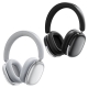 Бездротові накладні навушники ACEFAST H9 active noise cancelling wireless headset, ANC, Silver