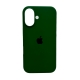 Чохол для смартфона Silicone Full Case AA Open Cam for Apple iPhone 16 31,Dark Green