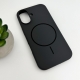 Чохол для смартфона Cosmic Silicone Case Magnetic for Apple iPhone 16 15,Dark Grey