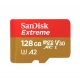 Карта пам'яті microSDXC (UHS-1 U3) SanDisk Extreme For Action Cams and Drones A2 128Gb class 10 V30 (R190MB/s,W90MB/s) (adapter)