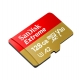 Карта пам'яті microSDXC (UHS-1 U3) SanDisk Extreme For Action Cams and Drones A2 128Gb class 10 V30 (R190MB/s,W90MB/s) (adapter)