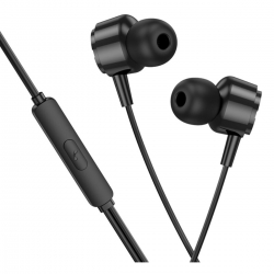 Навушники BOROFONE BM94 Sonar universal earphones with microphone Black