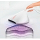 Ручний пилосос Xiaomi DEERMA Mites Vacuum Cleaner White + (перехідник на EU розетку)