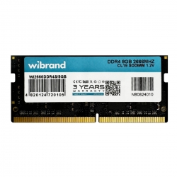 Оперативна пам'ять DDR4 Wibrand 8GB 2666MHz CL19 SODIMM