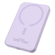 Зовнішній акумулятор Baseus Magnetic Mini Wireless Fast Charge Power Bank 5000mAh 20W Nebula Purple