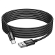 Кабель HOCO X91 Radiance charging data cable for Type-C(L3M) Black