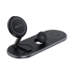 Бездротовий мультизарядний пристрій ACEFAST E19 Qi2 desktop 3-in-1 wireless charging holder Black