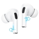 Бездротові навушники HOCO EW63 true wireless ANC noise reduction BT headset White