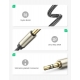 Аудіокабель UGREEN AV127 3.5mm to 6.35mm TRS Stereo Audio Cable 2m (Gray)(UGR-10628)