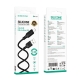Кабель BOROFONE BX113 Lenny silicone charging data cable Micro(L3M) Black