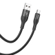 Кабель Hoco X72 Creator silicone charging data cable for Type-C Black