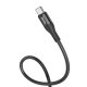 Кабель Hoco X72 Creator silicone charging data cable for Type-C Black