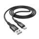 Кабель Hoco X72 Creator silicone charging data cable for Type-C Black