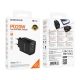 Мережевий зарядний пристрій BOROFONE BA83A Flare star PD20W+QC3.0 charger Black
