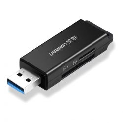 Картрідер UGREEN USB 3.0 to TF + SD Dual Card Reader (Black)