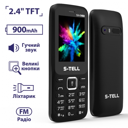 

S-TELL S3-01 (2019) Black