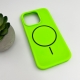 Чохол для смартфона Cosmic Silicone Case Magnetic for Apple iPhone 14 Pro Max 53,Shiny Green
