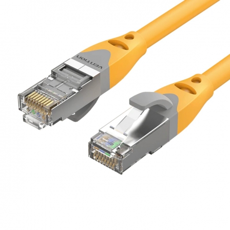 Мережевий кабель Vention Cat.6A SFTP Patch Cable 1.5M Yellow
