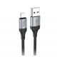 Кабель HOCO X102 Fresh charging data cable iP Black