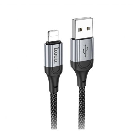 Кабель HOCO X102 Fresh charging data cable iP Black
