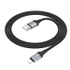 Кабель HOCO X102 Fresh charging data cable iP Black