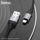 Кабель HOCO X102 Fresh charging data cable iP Black