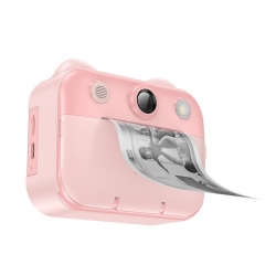 Камера для дітей HOCO DV204 1200 mAh 0.3Mpx Dual-camera children printing camera Pink
