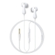 Навушники Baseus Encok HZ20 Wired Earphones Moon White