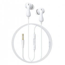 Навушники Baseus Encok HZ20 Wired Earphones Moon White