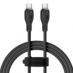 Кабель USB Type-C Baseus Pudding Series USB Type-C to USB Type-C 100W 1.2m black (P10355702111-00)
