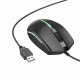 Миша BOROFONE BG10 Soaring game luminous wired mouse Black