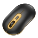 Маніпулятор миша HOCO GM21 Platinum 2.4G business wireless mouse Black Yellow
