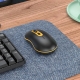 Маніпулятор миша HOCO GM21 Platinum 2.4G business wireless mouse Black Yellow