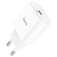 Мережевий зарядний пристрій з кабелем HOCO C94A Metro single port PD20W charger White