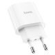Мережевий зарядний пристрій з кабелем HOCO C94A Metro single port PD20W charger White