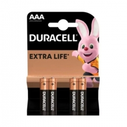 Батарейка Duracell Basic LR3/AAA (4шт)